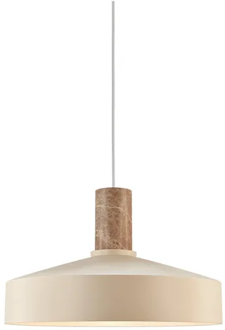 Nordlux-Elvas Marmer-hanglamp-E27-Beige från Nordlux i Beige – produktbild 1 av 4
