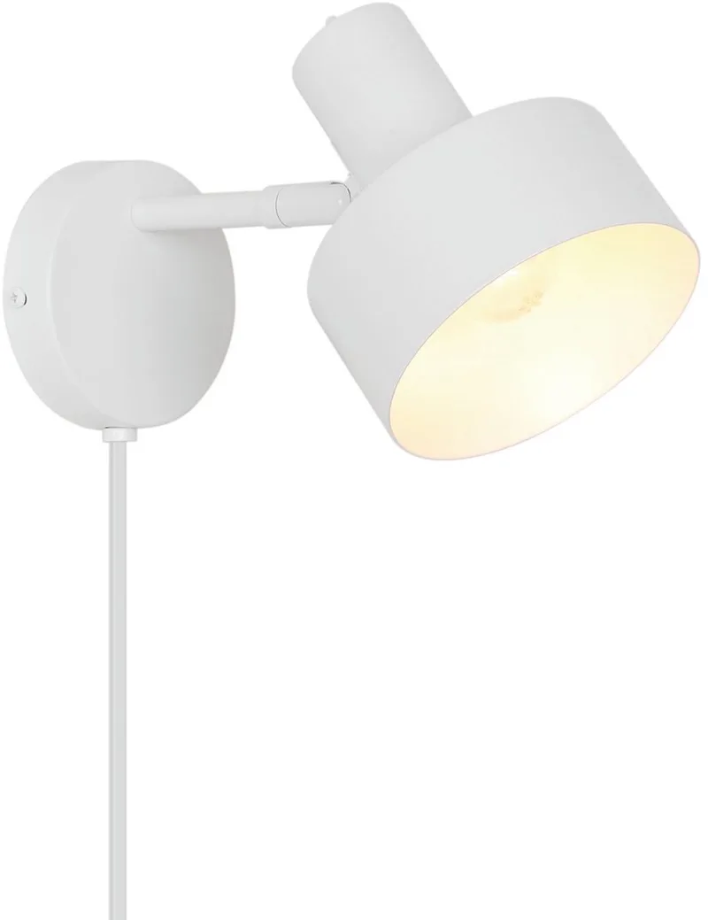 Nordlux-Matis-Wandlamp-E27-Wit fra Nordlux i Hvid – produktbillede