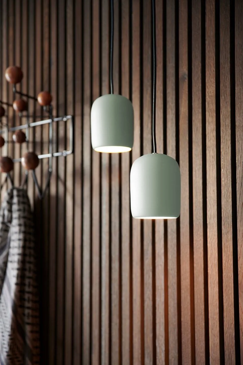 Notti 10-hanglamp-E27-groen fra Nordlux i Grøn – produktbillede
