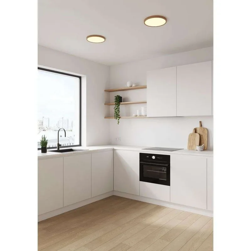 Oja 29 Plafondlamp IP20 2700K Step Dim Wood fra Nordlux – produktbillede