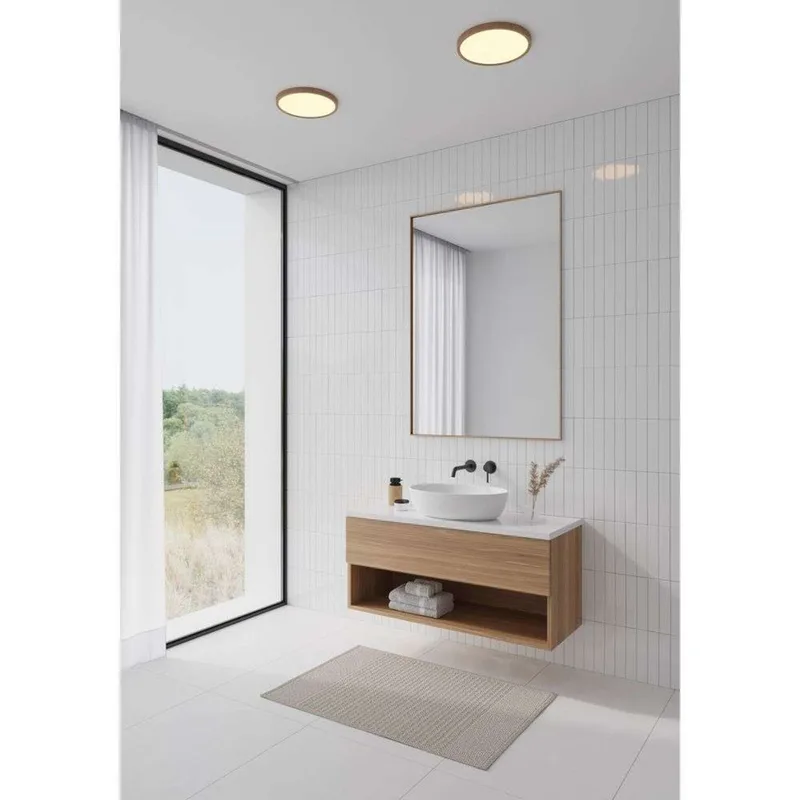 Oja 29 Plafondlamp IP54 2700K Dim Wood från Nordlux – produktbild