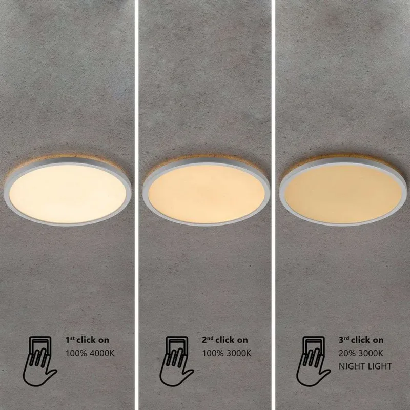 Plafonnier Oja 42 IP54 Chrome de Nordlux – photo produit