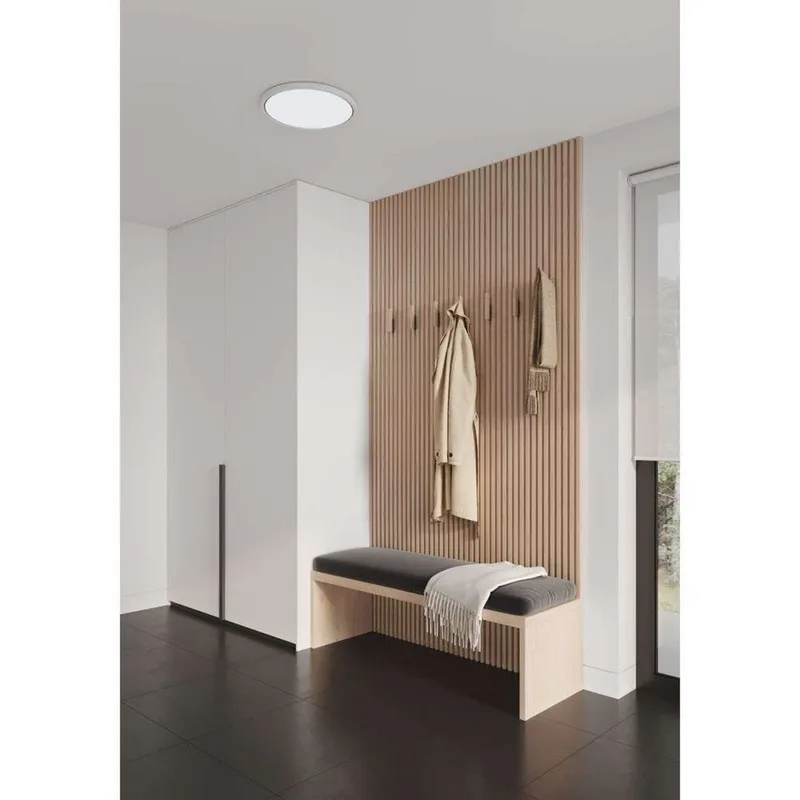Oja 42 plafondlamp IP54 met sensor, wit fra Nordlux – produktbillede