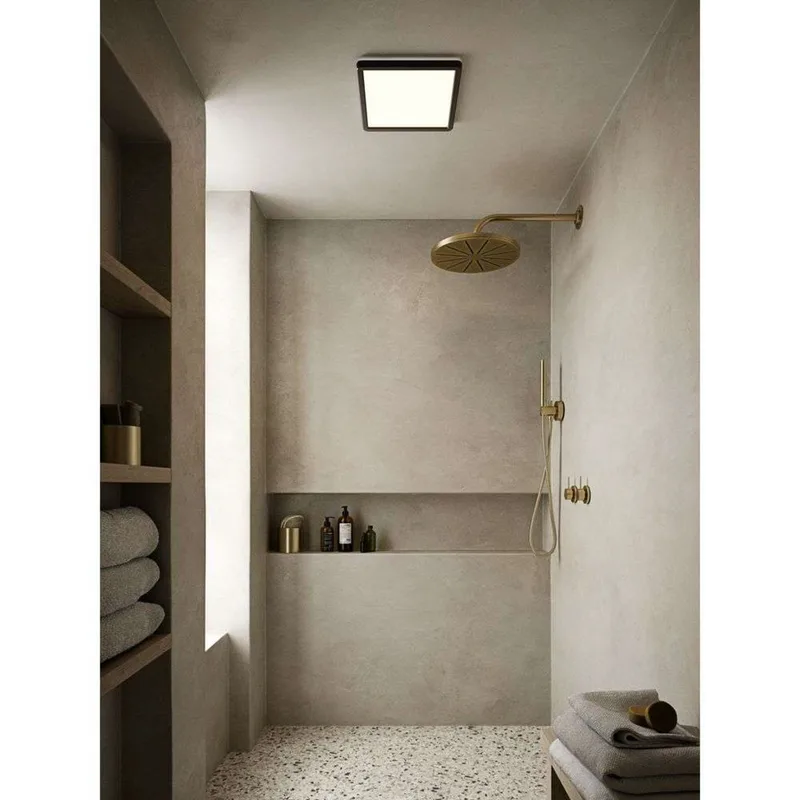 Plafonnier Oja Square 29 IP54 Noir de Nordlux – photo produit