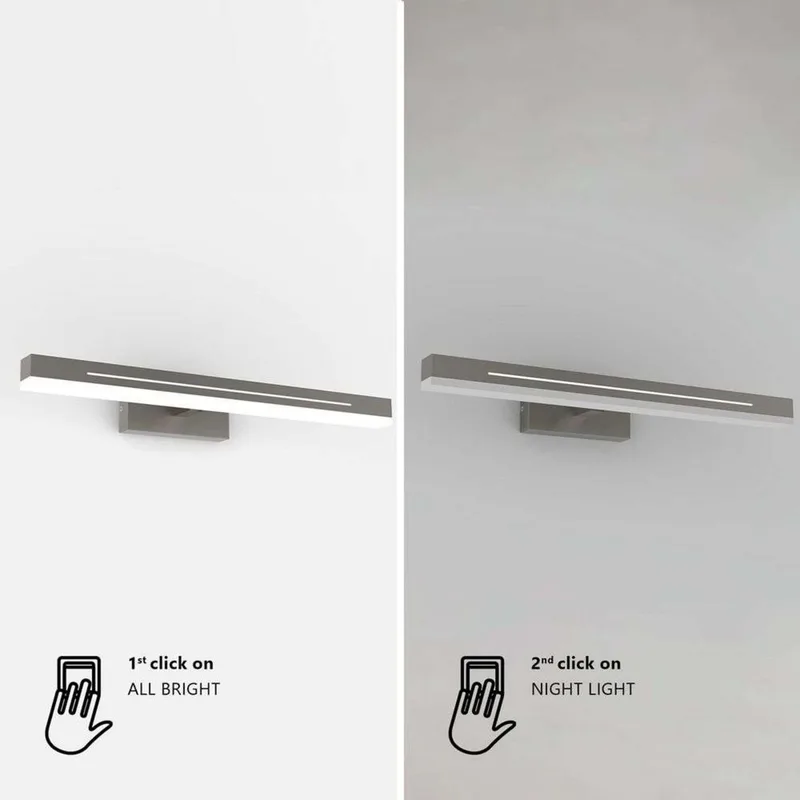 Otis 60 Wandleuchte Chrome von Nordlux – Produktfoto