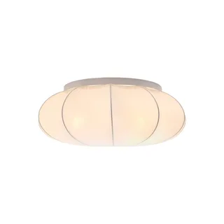 Plafondlamp Aeron, Ø 60 cm, textiel, E27 fra Nordlux i Hvid – produktbillede 4 af 4