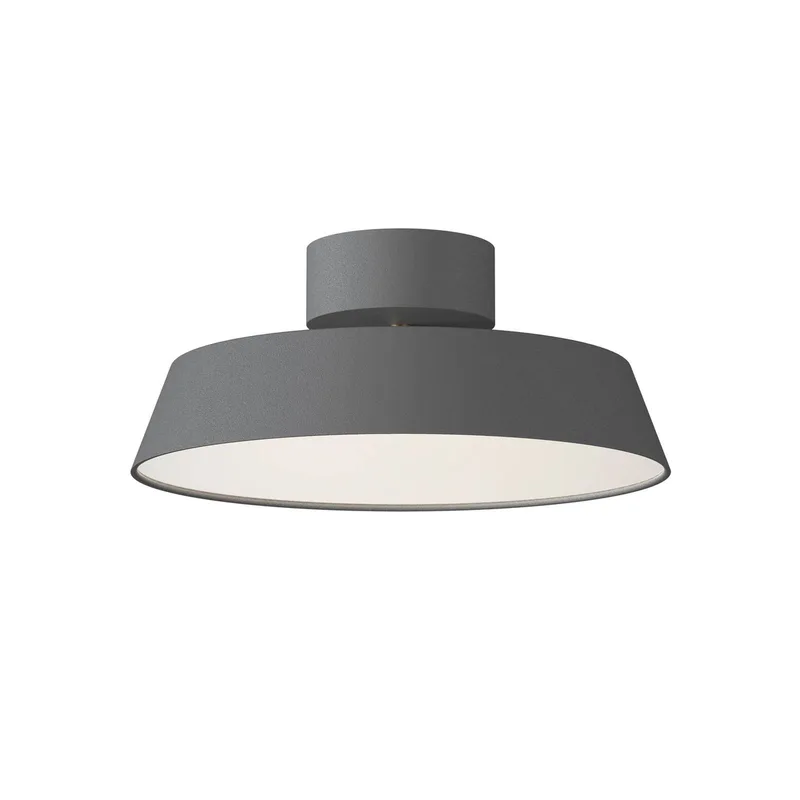 Plafondlamp Kaito 2 Dim, Ø 30 cm, dimbaar de Nordlux en Gris – photo produit 2 sur 4