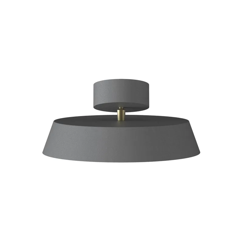 Plafondlamp Kaito 2 Dim, Ø 30 cm, dimbaar de Nordlux en Gris – photo produit 1 sur 4