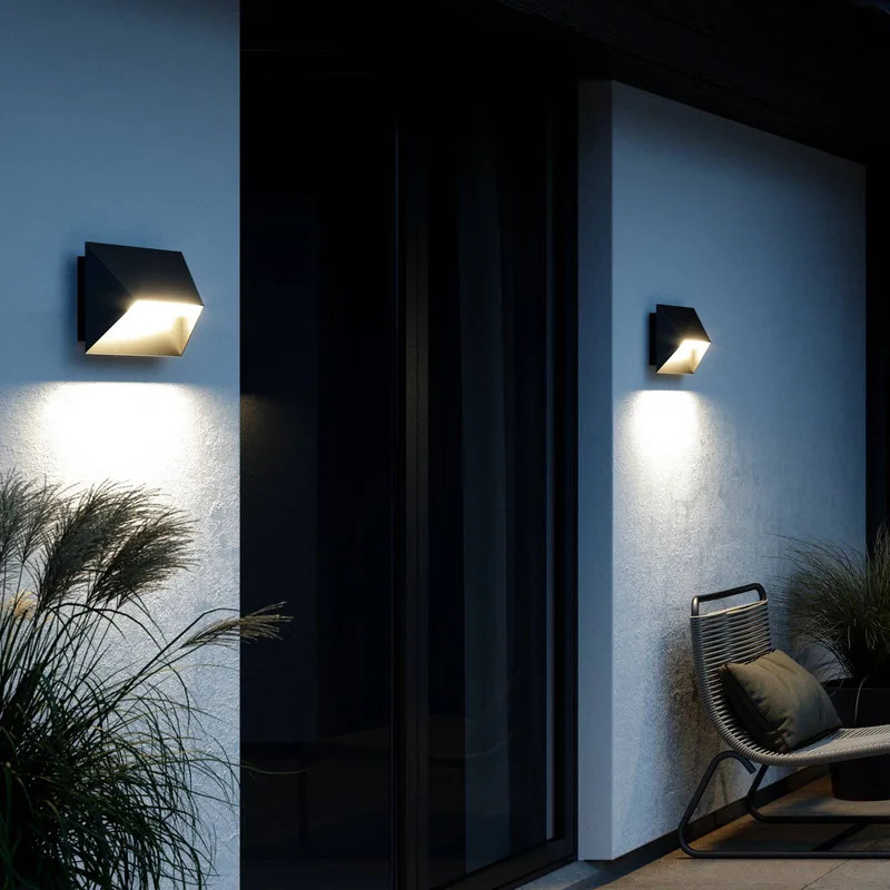 Pontio 27-wandlamp-2xGU10-zwart fra Nordlux i Sort – produktbillede 2 af 2