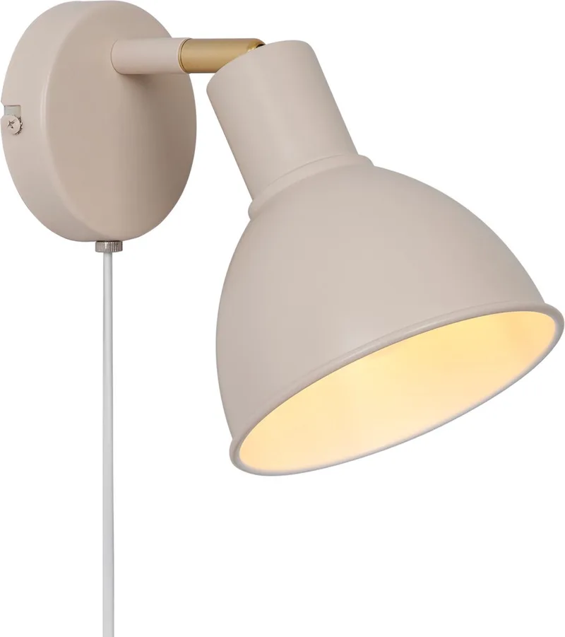 Pop-wandlamp-E27-beige fra Nordlux i Beige – produktbillede