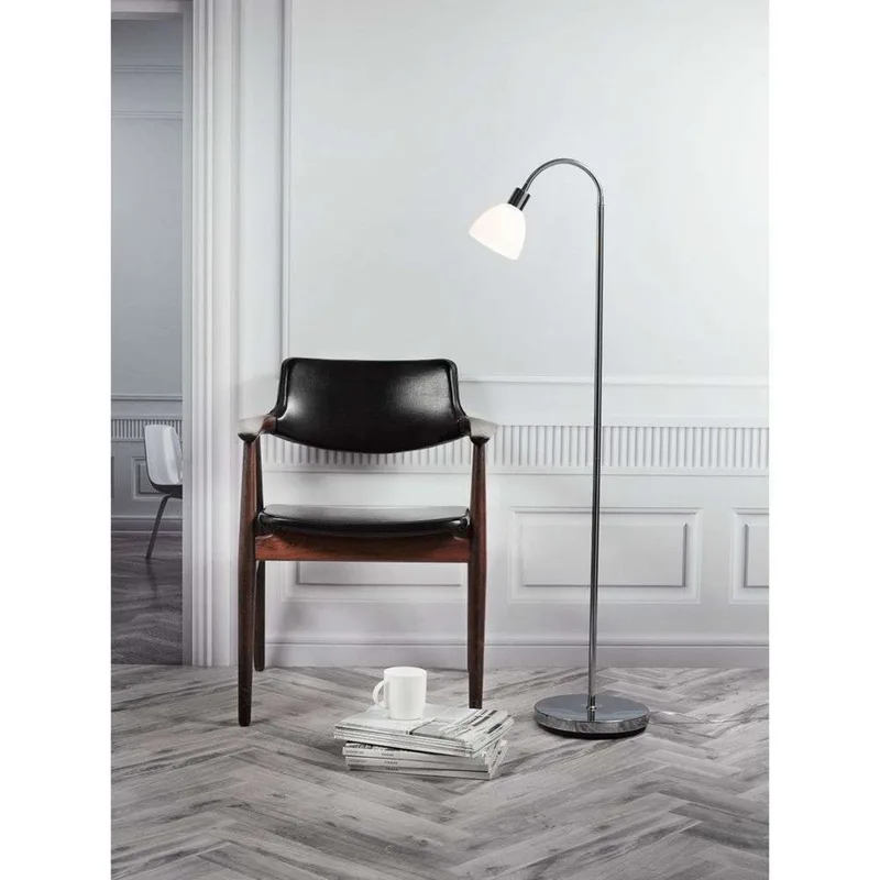 Ray Single Lampadaire Chrome de Nordlux – photo produit