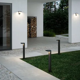 Rica Square 2118161003 Applique solaire extérieure LED LED 5 W noir de Nordlux en Noir – photo produit 2 sur 4