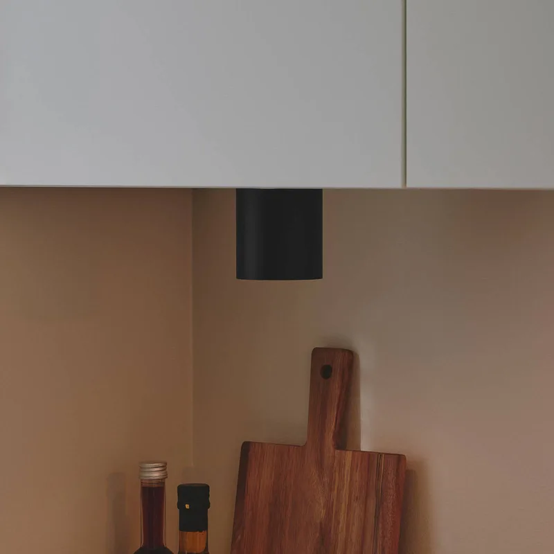 Sabonis påbygnings-downlight, GU10, aluminium fra Nordlux i Sort – produktbillede 1 af 3
