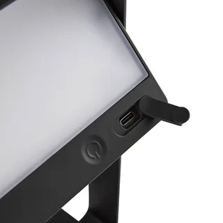 Lampe à batterie Saulio, solaire, module LED, noire de Nordlux en Noir – photo produit 3 sur 4