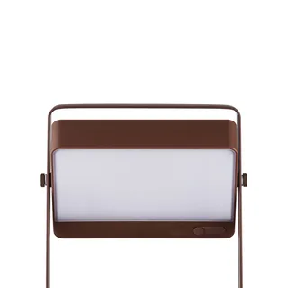 Saulio LED tafellamp op zonne-energie, IP44, aluminium, USB, accu de Nordlux en Marron – photo produit 4 sur 5