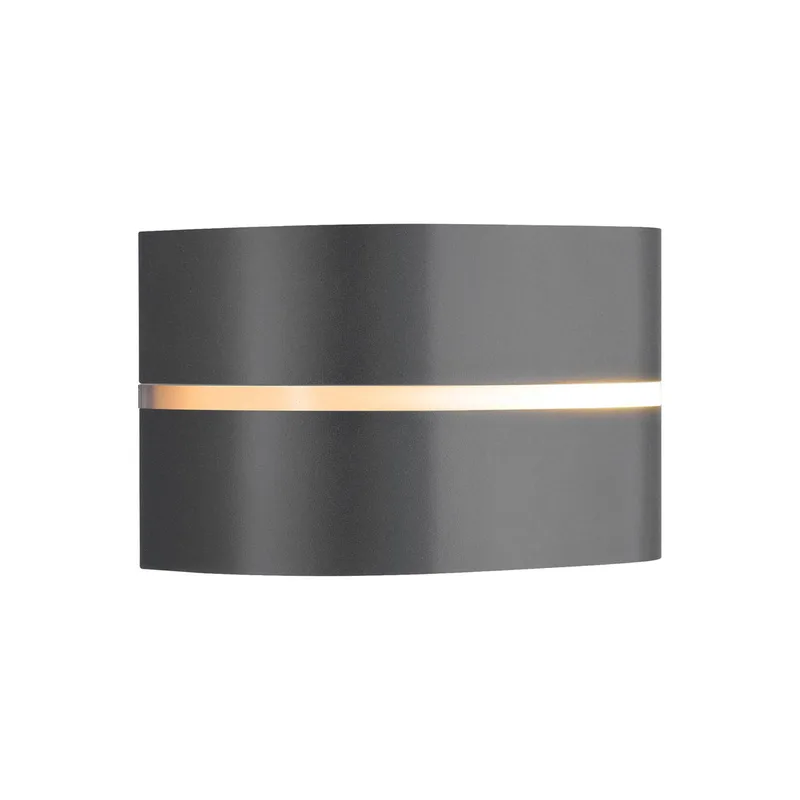 Sibelis-wandlamp-E27-antraciet fra Nordlux i Antracit – produktbillede 2 af 2