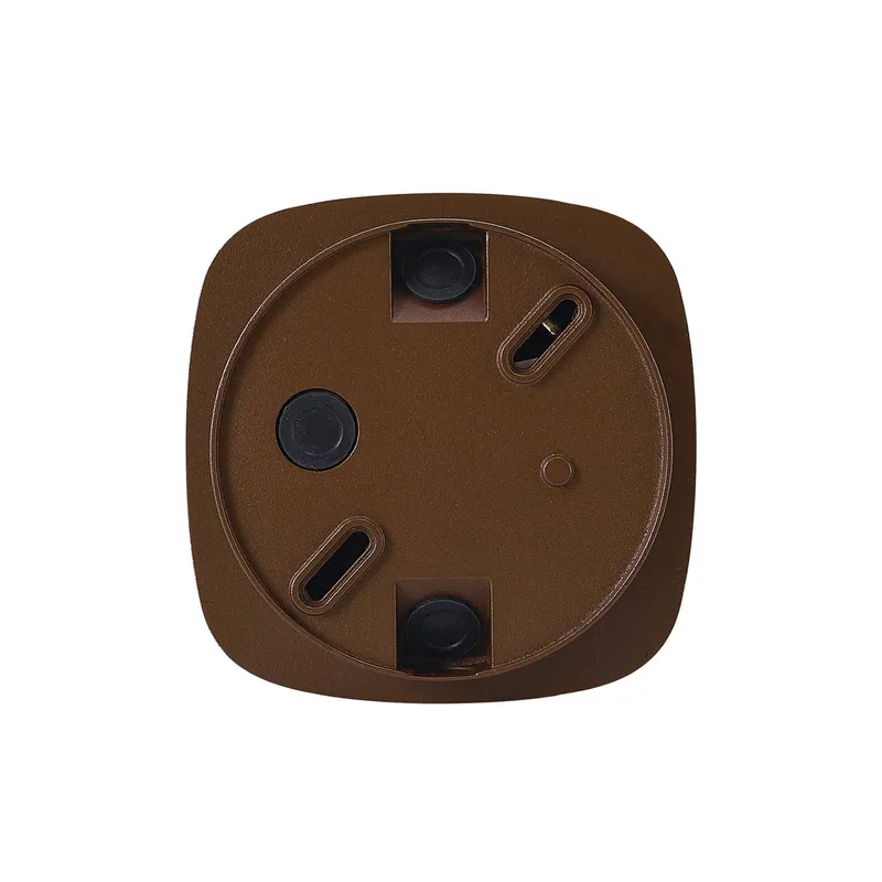 Sidara Seaside buiten-downlight, metallic, IP54, E27 van Nordlux in Bruin – productfoto 4 van 4