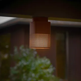 Sidara Seaside buiten-downlight, metallic, IP54, E27 van Nordlux in Bruin – productfoto 2 van 4