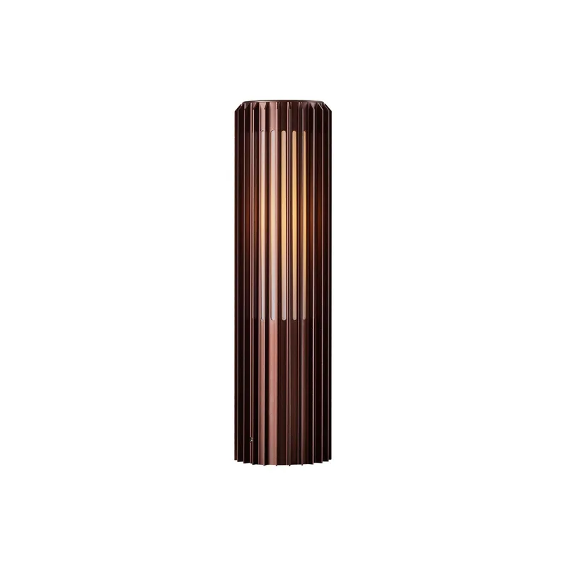 Sokkellampe Aludra 45 Seaside, aluminium fra Nordlux i Bruin metallic – produktbillede