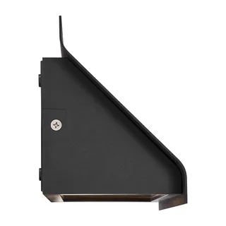Tadas buitenwandlamp, aluminium, glas van Nordlux in Zwart – productfoto 2 van 2