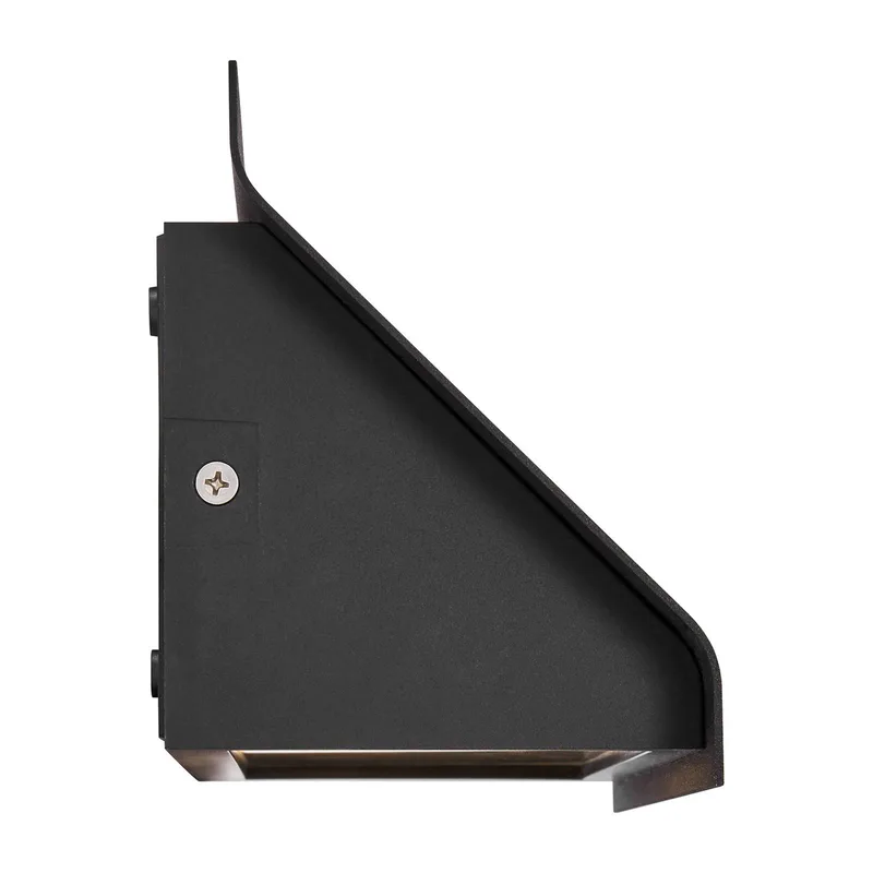 Tadas buitenwandlamp, aluminium, glas van Nordlux in Zwart – productfoto 2 van 2