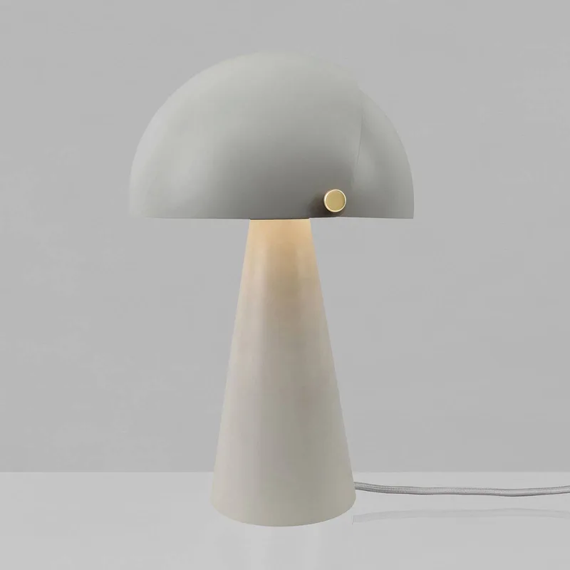 Align bordlampe med vippeskærm, grå fra Nordlux i Grå, Messing – produktbillede 2 af 4