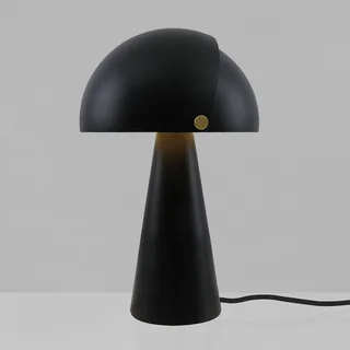 Lampe à poser ALIGN métal noir IP20 E27 - DFTP, Intérieur de Nordlux en Noir, Laiton – photo produit 2 sur 4