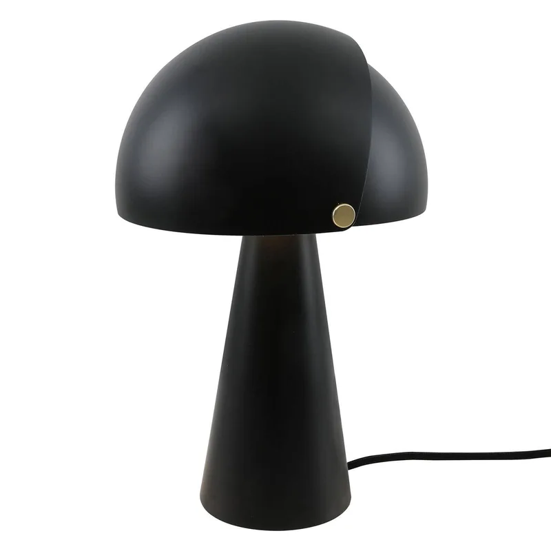 Lampe à poser ALIGN métal noir IP20 E27 - DFTP, Intérieur de Nordlux en Noir, Laiton – photo produit 3 sur 4