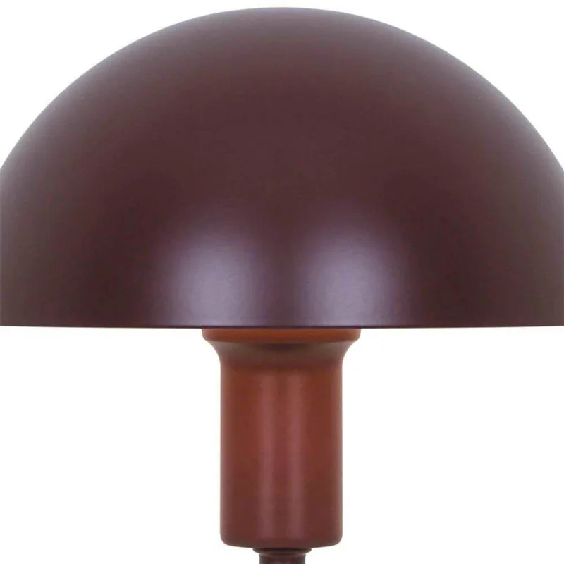 Bordslampa Ellen mini, höjd 25 cm, metall från Nordlux i Bordeauxrood – produktbild 2 av 3