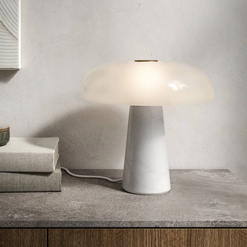 Tafellamp Glossy, wit/opaalwit by Nordlux in White, Opaalwit – product photo 2 of 4