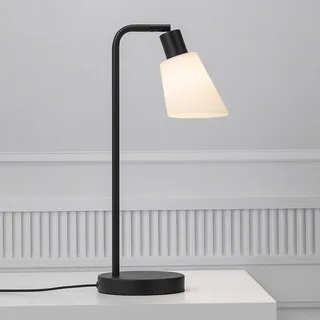 tafellamp Molli, hoogte 46 cm, zwart, glas/metaal de Nordlux en Noir, Blanc – photo produit 2 sur 3