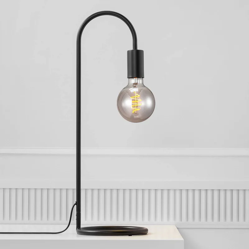 Tischleuchte Paco in minimalistischem Stil von Nordlux in Schwarz – Produktfoto 3 von 4