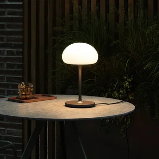 Sponge on a Stick bordlampe med batteri, grå fra Nordlux i Hvid, Grå – produktbillede 1 af 3