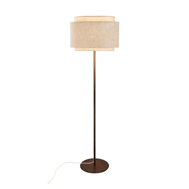 Takai vloerlamp, beige, textiel - DFTP DFTP by Nordlux - Woonkamer - Metaal de Nordlux – photo produit