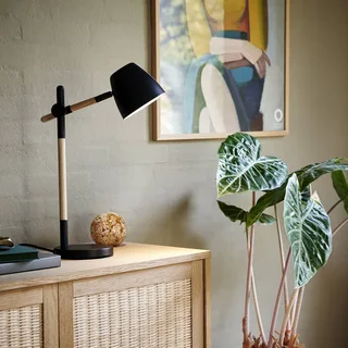 Theo 2112645003 lampe de table GU10 de Nordlux en Noir – photo produit 2 sur 3