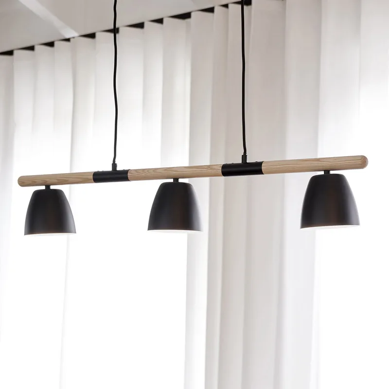 Theo 3 Hanglamp Black de Nordlux – photo produit