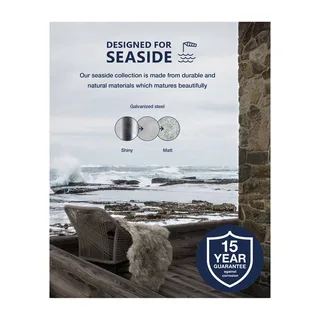 Tidlös utomhusbelysning Vejers utan sensor från Nordlux i Zilvergrijs, Transparent – produktbild 3 av 5