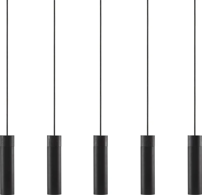 Tilo-hanglamp-5xGU10-zwart fra Nordlux i Sort – produktbillede