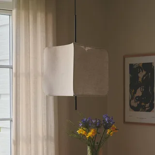 Tinto pendel, E27, textil, svart från Nordlux i Svart – produktbild 2 av 3