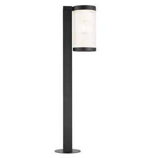 Coupar Garden-vejlampe i aluminium, sort fra Nordlux i Sort, Gennemsigtig – produktbillede 3 af 3
