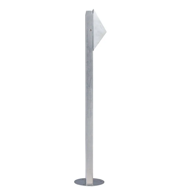 Tuinpadverlichting Pontio Garden h. 85cm verzinkt fra Nordlux i Zinkgrijs – produktbillede 2 af 2