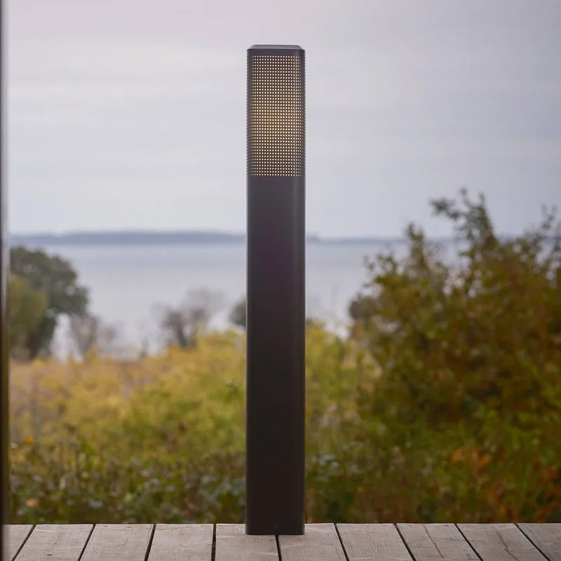 Tuinpadverlichting Sidara 95 Seaside, aluminium, IP44, E27 från Nordlux i Svart – produktbild 1 av 4