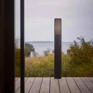 Tuinpadverlichting Sidara 95 Seaside, aluminium, IP44, E27 från Nordlux i Svart – produktbild 2 av 4