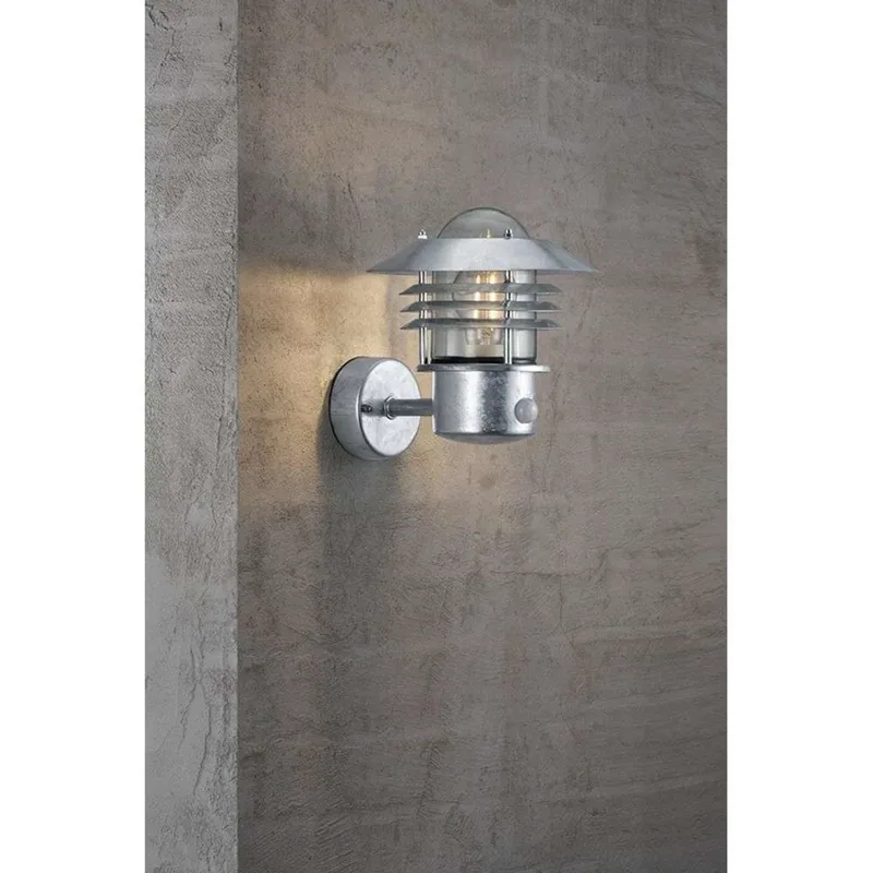 Vejers Applique Murale w/Sensor Galvanised de Nordlux – photo produit