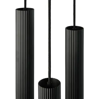 Vico-hanglamp-3-rondel-GU10-zwart fra Nordlux i Sort – produktbillede 2 af 3
