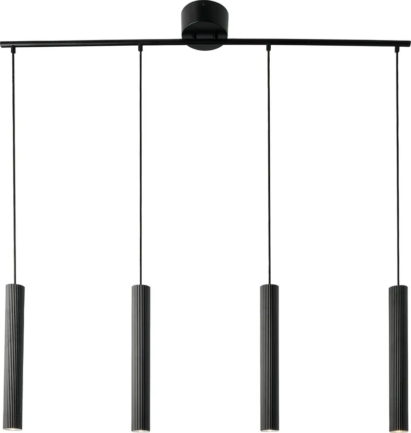 Suspension grappe Vico de Nordlux en Noir – photo produit 1 sur 2