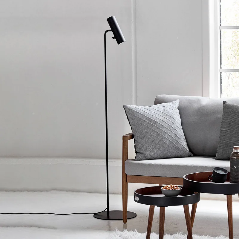 Vloerlamp MIB 6, GU10 8W fra Nordlux i Sort – produktbillede 2 af 2