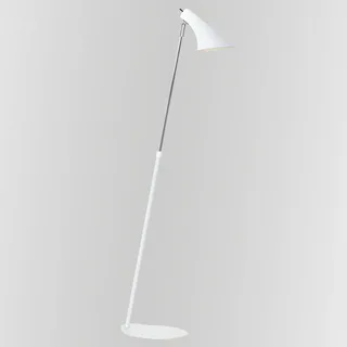 Vloerlamp Vanila, justeerbaar, wit fra Nordlux i Hvid, Sølv – produktbillede 4 af 5