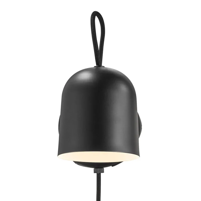 Wandlamp Angle, met tuimelschakelaar från Nordlux i Svart – produktbild 2 av 3