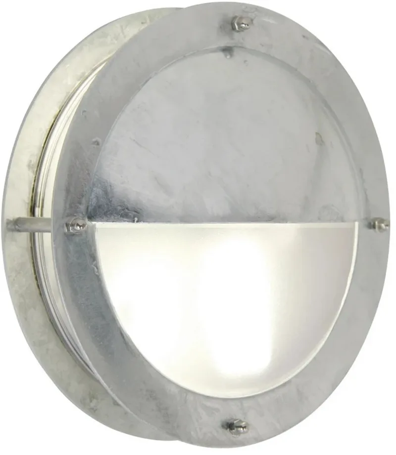 Wandlamp Buiten Gegalvaniseerd - E27 Fitting - IP54 - Malte fra Nordlux i Grå – produktbillede